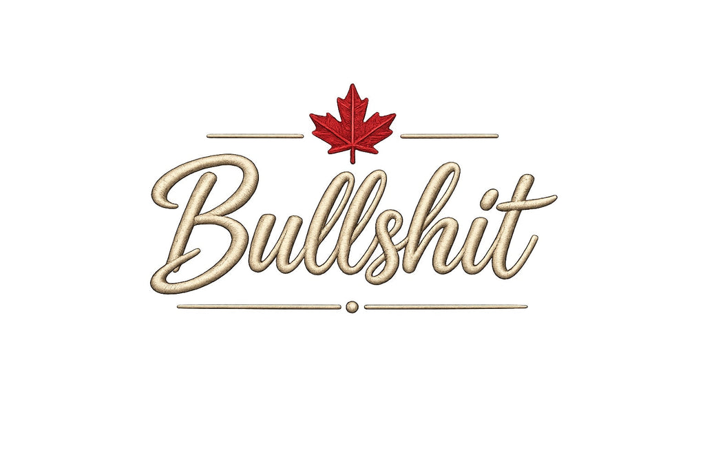 Black Bullshit Hat front product photo